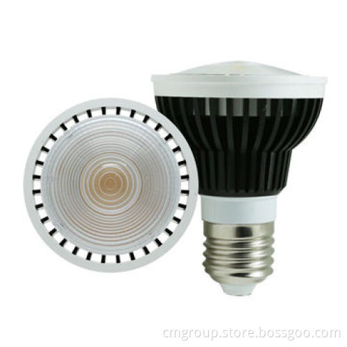 Anti-glare dimmable PAR20 E27 7W LED soft light, 17/36°, 560 to 610lm, 2700 to 3000/4500/6500K